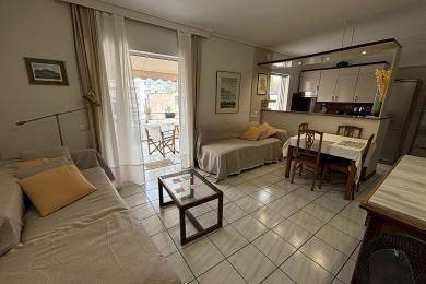 Duplex furnished penthouse apartment in Agios Artemios, Pagkrati